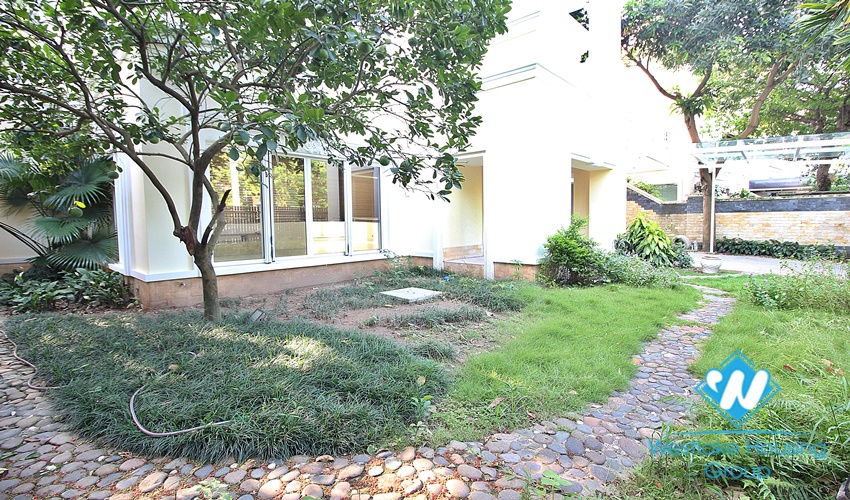 Gorgeous house with swimming pool for rent in Ciputra, Tay Ho